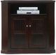 American Heartland Manufacturing Poplar 42" Plain Base Tall Corner TV Stand-0