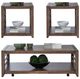 Liberty Furniture Shaker Lakes 3-Piece Harvest Brown Occasional Table Set-0