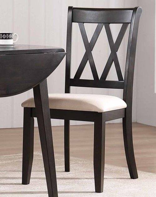 Urban Styles Furniture Lakewood Beige/Espresso Dining Chair-0
