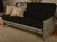 Kodiak Furniture Lexington Canton Black/Weathered Gray Full Futon with Mattress-4