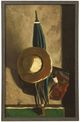 Stylecraft Gold Hat Wall Art-0