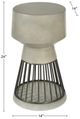 Stylecraft Norman Wyatt Home Cement Gray Table-2