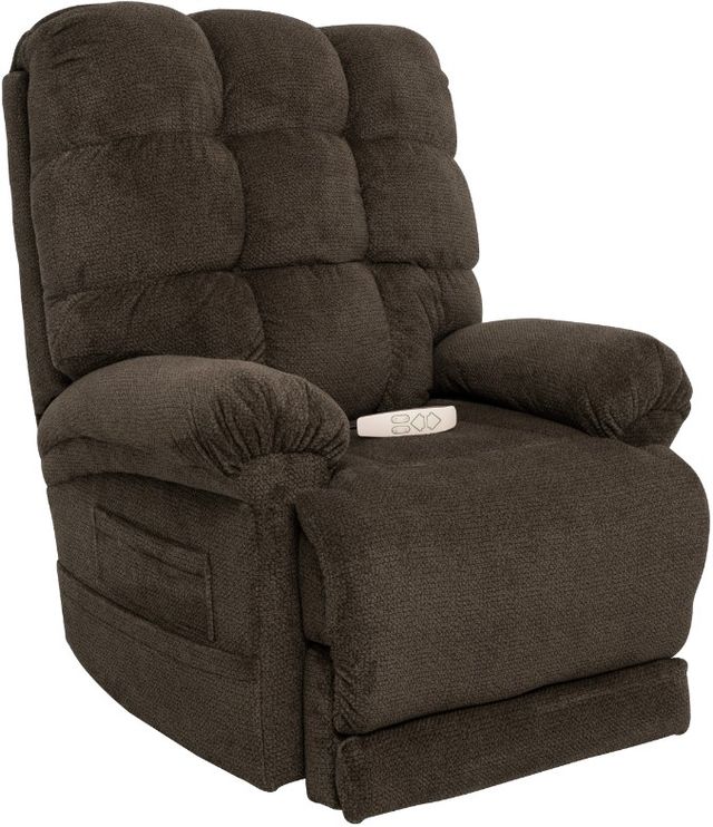 Mega Motion® Angus Chocolate Power Lift Recliner Mattress Barn