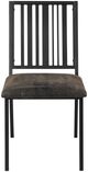 ACME Furniture Zudora 2-Piece Black Upholstered Dining Side Chair-1