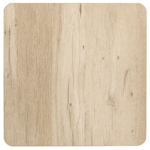 Magnussen Home® Fletcher Driftwood Accent Table with Black Base-3