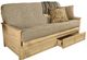 Kodiak Furniture Lexington Canton Gray/Weathered White Full Storage Futon with Mattress-0