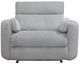 Parker House® Radius Mega Gray Extra Wide Glider Power Recliner-3