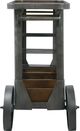 Howard Miller® Floyd Brown Wood/Aged Iron Wine and Bar Cart-2