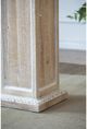 A & B Home Natural/Washed White Pedestal-5