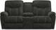 La-Z-Boy® Morrison Navy Reclining Loveseat with Console-1