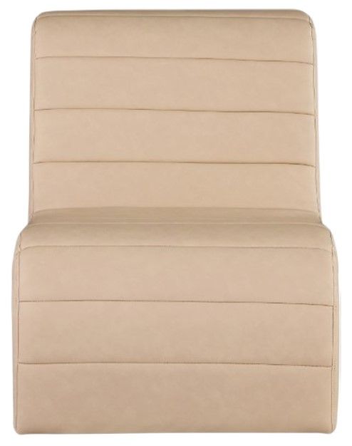 Meridian Furniture Ivy Tan Vegan Leather Accent Chair-1