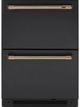 Café™ Brushed Bronze Under the Counter Refrigerator Handle Kit-1