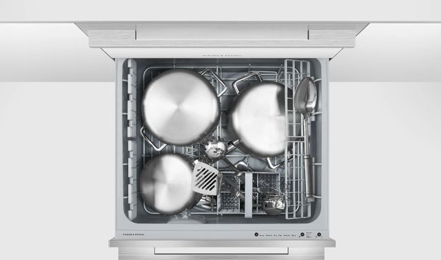 Fisher & Paykel Series 9 24" Panel Ready Integrated Tall Double DishDrawer™ dishwasher-2