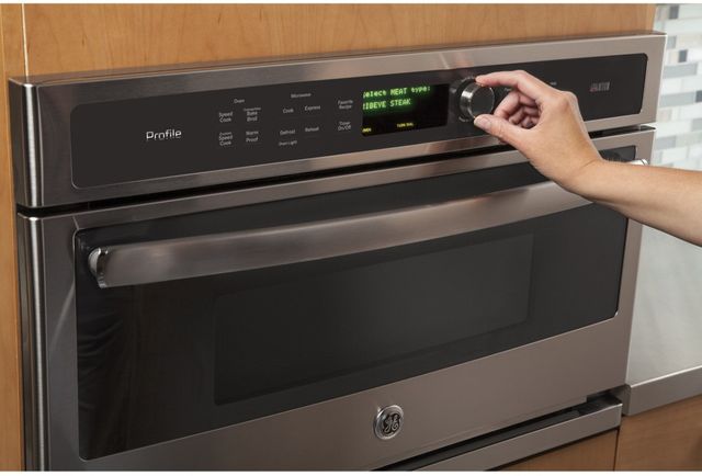 GE Profile™ 30" Stainless Steel Electric Built In Single Oven-2
