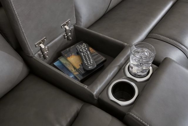 Signature Design by Ashley® 5Z - Pittson 6-Piece Anchor Power Reclining Sectional-3