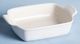 Magnolia Home by Joanna Gaines Emile Henry Modern Classics White 8" Rectangular Sugar Baker-0