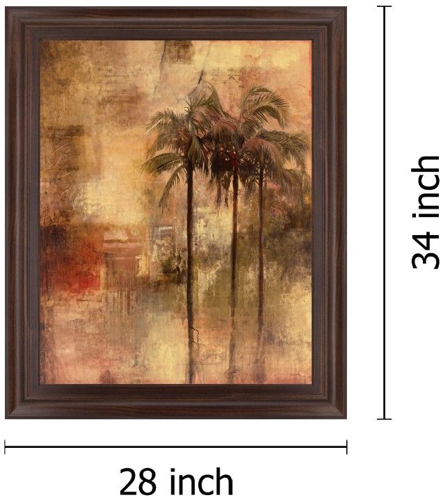 Classy Living Amber Tropics Wall Art-1