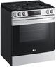 LG 30" PrintProof™ Stainless Steel Slide-In Natural Gas Range-2