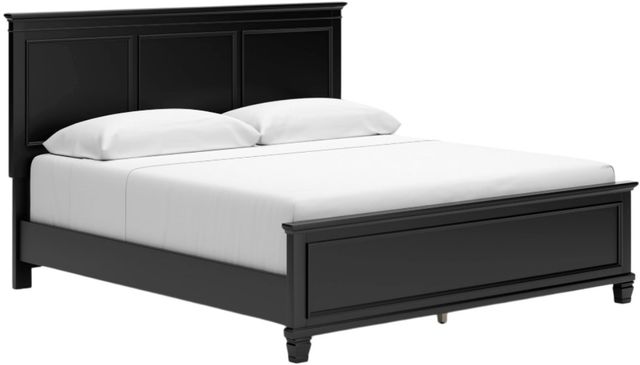 Signature Design by Ashley® Lanolee 3-Piece Black King Bedroom Set-1