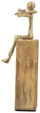 A & B Home Gold 12" Musician Decorative Figurine-2