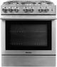 Blomberg® 30" Stainless Steel Slide-In Gas Range-0