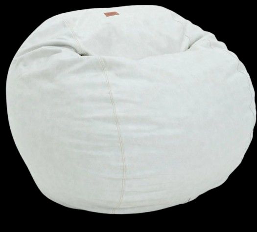 CordaRoy's® Original Lunar Grain Faux Leather Full Bean Bag Chair-0
