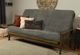 Kodiak Furniture Tucson Marmont Thunder/Rustic Walnut Queen Futon with Mattress-3