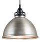 Currey & Company Ruhl Satin Black/Antique Brushed Nickel Pendant-0