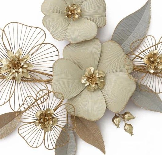 Classy Art Style 15 Beige/Gold/Gray Wall Decor-1