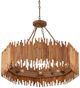 Currey & Company Teahouse Khaki Chandelier-3