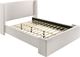 Coaster® Alamosa White Eastern King Upholstered Panel Bed-0
