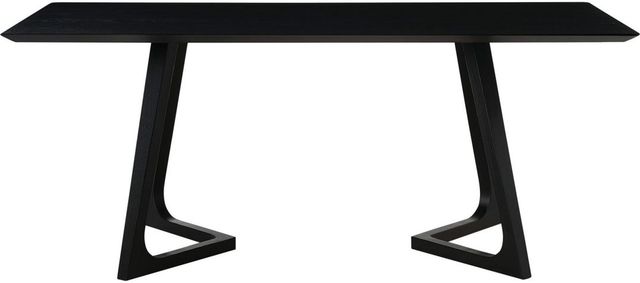 Moe's Home Collection Godenza Black Rectangular Dining Table-1