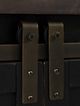 Jofran Inc. Madison County Vintage Black Server Hutch-5