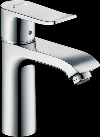 Hansgrohe Metris Chrome 4" Single-Hole Faucet with Pop-Up Drain-0