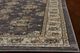 KAS Rugs Avalon Grey/Ivory Kashan 5'x8' Rug-1