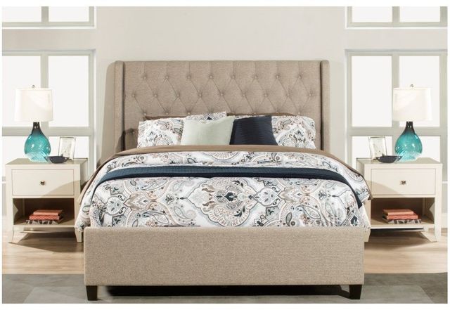 HH2 Home Churchill Natural Herringbone Queen Bed-3