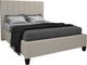 Beaudoin Customizable Noah Full Upholstered Platform Bed with Woodland Footboard-0