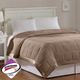 Olliix by Madison Park Brown All Season Hypoallergenic Microfiber Down Alternative Twin Windom Blanket-4