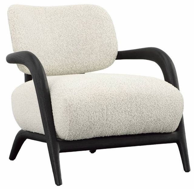 Dovetail Furniture Arcona Black/Ivory Occasional Chair-0