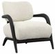 Dovetail Furniture Arcona Black/Ivory Occasional Chair-0