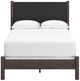 Signature Design by Ashley® Cadmori Black/Brown Youth Full Upholstered Panel Bed-2