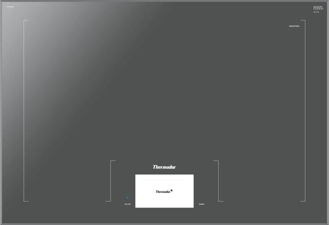 Thermador® Masterpiece® Freedom® 30" Dark Gray Induction Cooktop-0