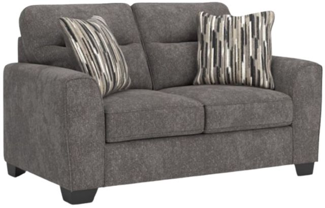 Benchcraft® Olten Graphite Loveseat-0