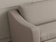 International Furniture Direct Natural Parota Ivory Arm Chair-4
