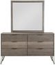 Mazin Furniture Urbanite Gray Mirror-2