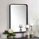 Uttermost® Croften Black Vanity Mirror-1