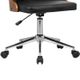 Armen Living Diamond Tufted Black Office Chair-4