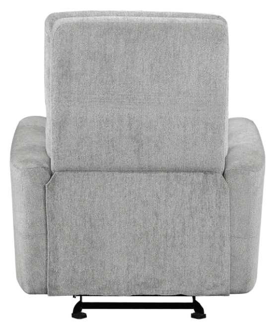 Homelegance® Lyndon Gray Manual Glider Recliner-4