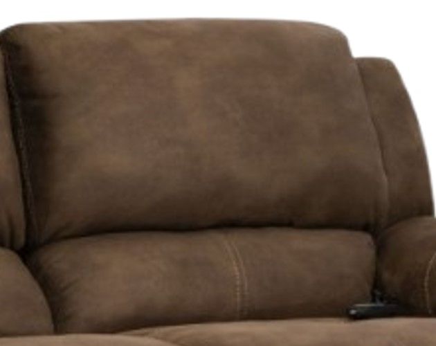 HomeStretch Explorer Espresso Double Power Reclining Sofa-1