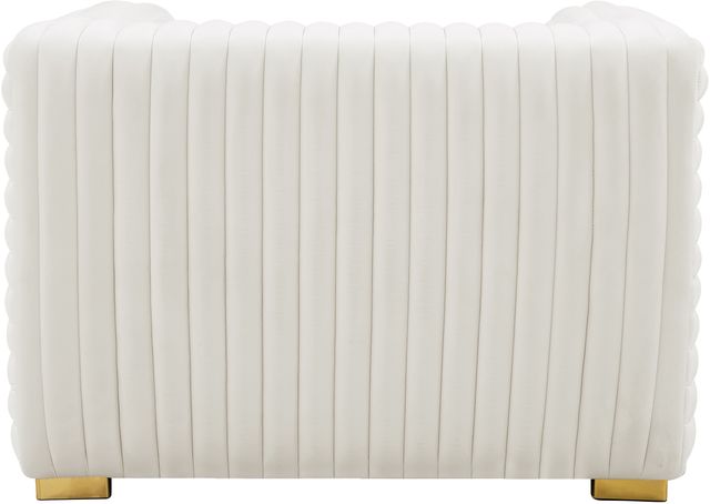 Meridian Furniture Ravish Cream Velvet Chair-3
